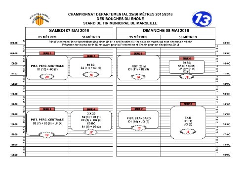 Plan de tir dept 25m