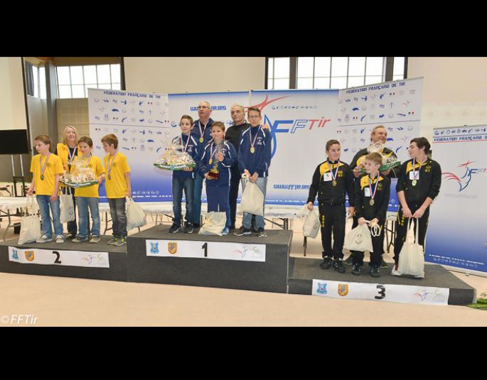 Le podium des Jeunes